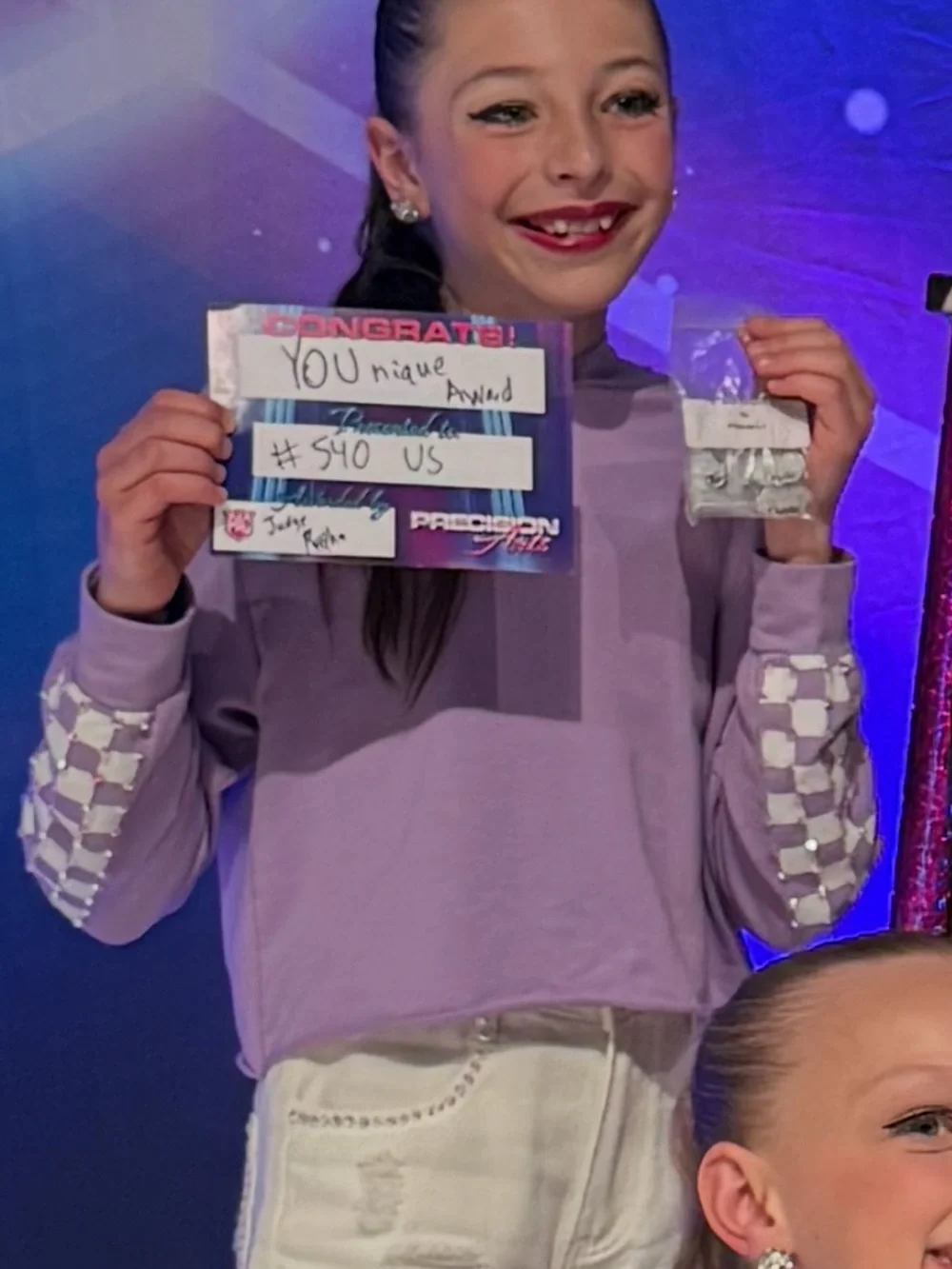 Girls' Lavender Dance Costume - Kids Dancewear